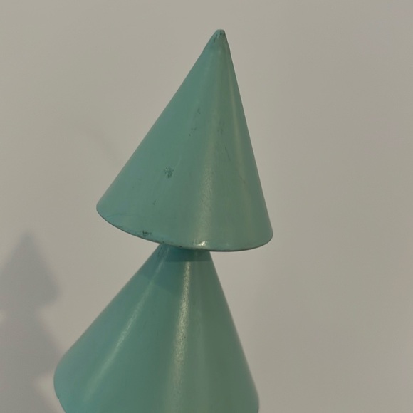 Gorgeous! Super Heavy “West Elm” Mint Green Tree Stocking Holder! - Picture 13 of 16